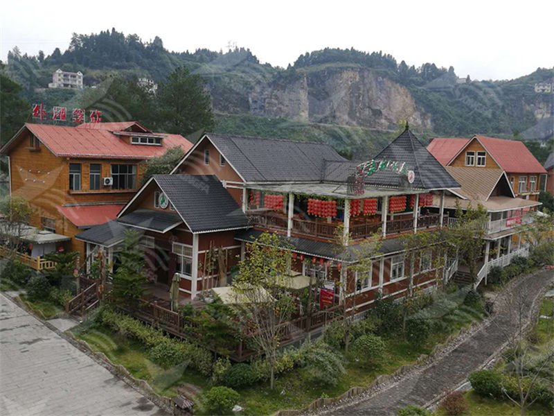 選擇沈陽合成樹脂瓦，為南方屋頂雨季防水護航